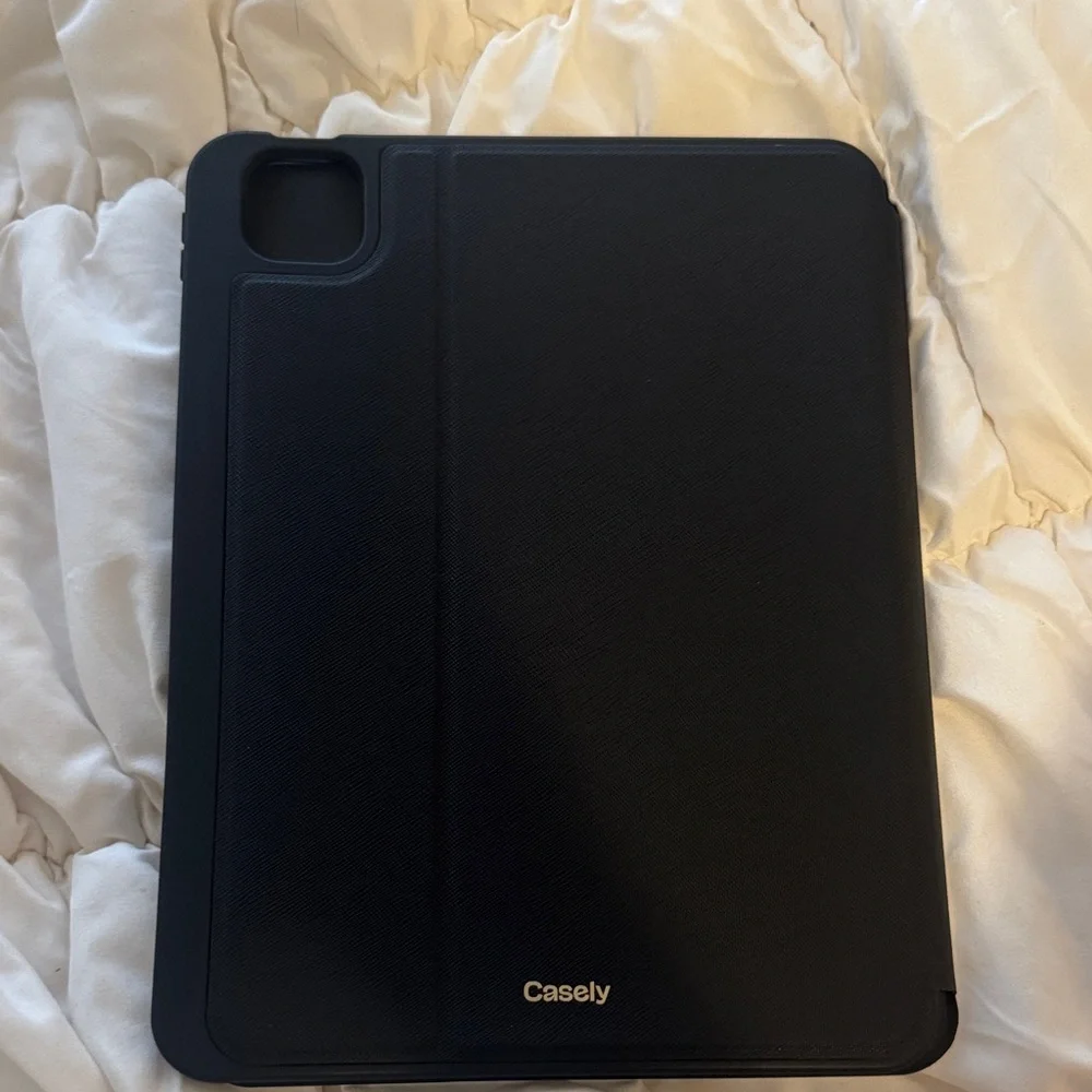 Casely Pink Plad iPad Pro 11” (m4) case